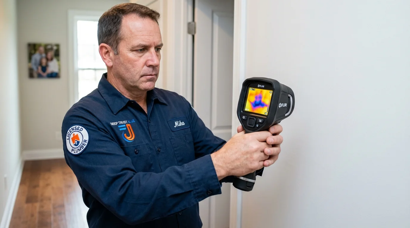 Thermal imaging leak detection by Johns Plumbing LLC in Savanna